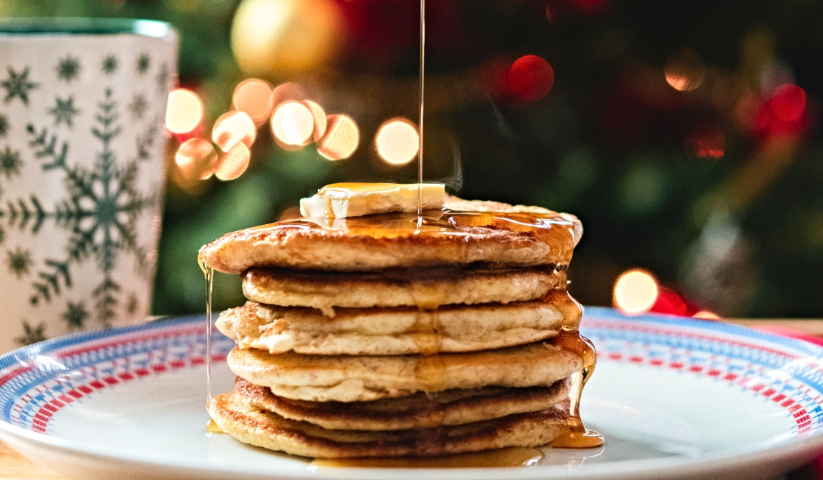 Pancakes natalizi all’Olio Extravergine d’Oliva DOP Terre di Siena