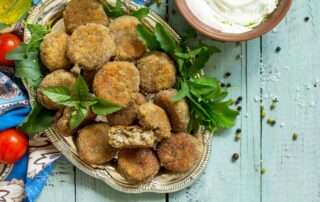 Polpette di lenticchie con Olio Toscano IGP